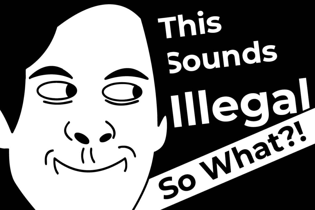 This Sounds Illegal meme
